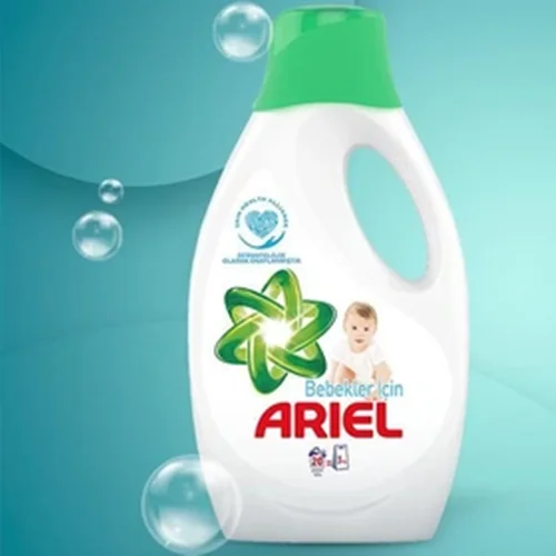 مایع لباسشویی کودک آریل ARIEL ترکیه حجم 1.3 لیتر ا ARIEL Bebekler icin 1.3L
