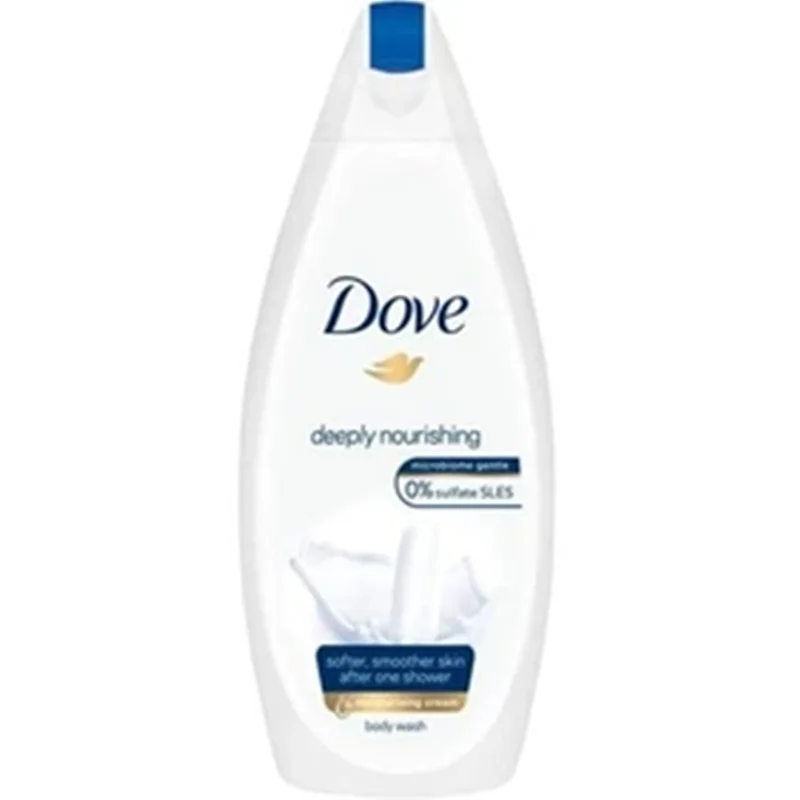 شامپو بدن فاقد سولفات داو مدل deeply nourishing حجم 500 میلی لیتر ا Dove sulfate free body shampoo model deeply nourishing 500ml