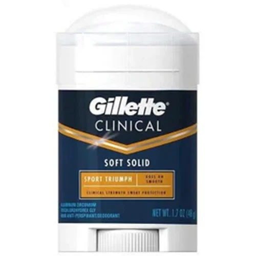 استیک ضد تعریق مردانه ژیلت (Gillette) مدل کیلینیکال حجم 45 میلی لیتر ا ضد تعریق و خوشبو کننده استیک ضد عرق