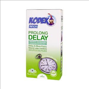 کاندوم تاخیری کدکس مدل Prolong Delay بسته 12 عددی