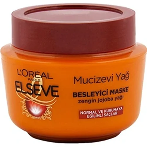 ماسک مو موگیزهوی یاگ اورال حجم 300 میل اورجینال ا Elseve mucizevi yag Mask loreal 300 ML