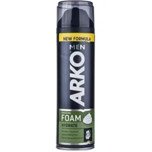 فوم اصلاح آرکو مدل hydrate حجم 200 میلی لیتر ا Arko Men Hydrate Shaving Foam 200 ml