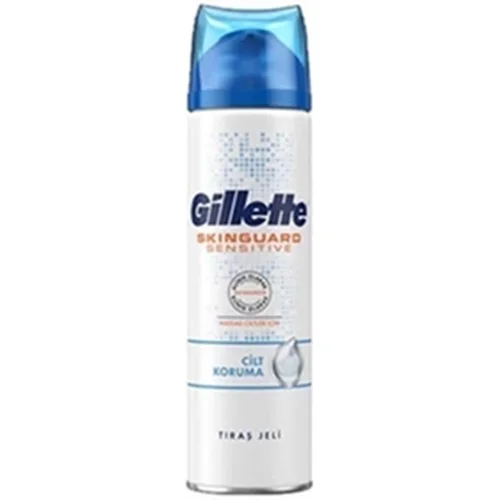 ژل اصلاح برند ژیلت ضد حساسیت اسکین گارد GILLETTE SKINGUARD حجم ۲۰۰ میل ا GILLETTE SKINGUARD SENSITIVE SHAVING GEL (200ML)