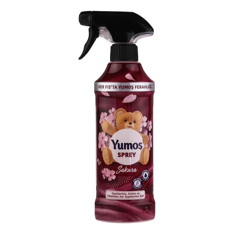 اسپری خوشبوکننده یوموش مدل ساکورا رایحه گل های بهار حجم 450 میلی لیتر