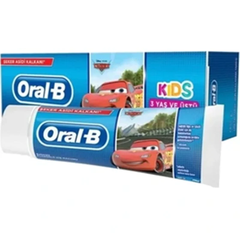 خمیر دندان کودک اورال بی Oral-B مدل Kids مناسب کوکان 3 ساله به بالا حجم 75 میل