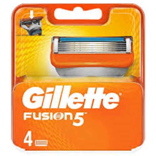 تیغ یدک ژیلت فیوژن 5 Gillette Fusion بسته 4 عددی