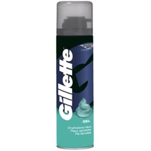 فوم اصلاح ژیلت Gillette مناسب پوست حساس 200 میل ا Gillette Foam Shaving For Sensitive Skin 200ml